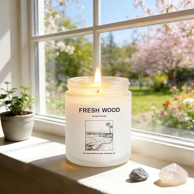 Scented Candles for Home, 4 Pack Soy Candle Gift Set - Image 3