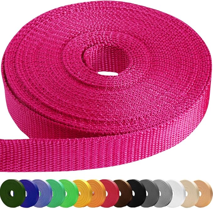 Webbing Strap, 3/4" to 2", 10-50 Yds, EDC gear, backpack repair and pet dog by TECEUM