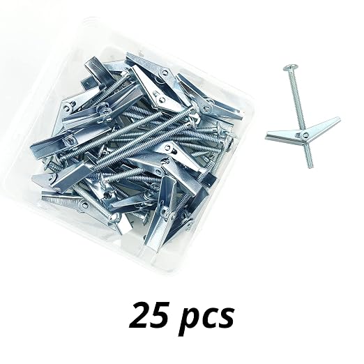 HASWARE Toggle Bolt Zinc Plated Steel and Wing Nut - Image 3