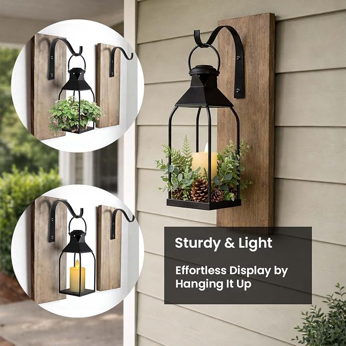 Decorative Metal Lanterns Indoor Outdoor, Wedding & Christmas, Party Decoration - Image 6