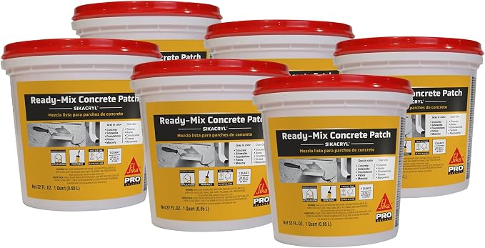 SIKA Sikacryl Ready-Mix Concrete Patch, 1 qt by SIKAUSA