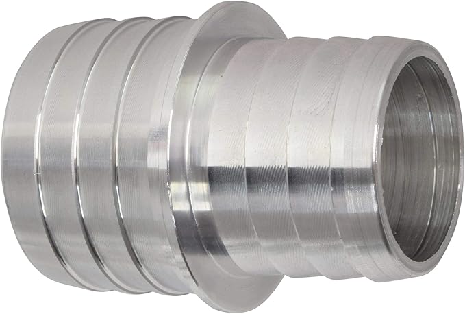 ICT Billet 1-1/4" to 1-1/2" Inch Hose Barb Splice Coupler Repair Reducer - Image 2