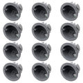 MAKERELE Old Work Electrical 1 Gang Round Outlet Box, 18 Cu.in. | PVC by MAKERELE