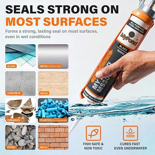 MS300 Marine Sealant, Window Sealer, Pond Sealer - Image 3