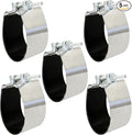Highcraft Pipe Repair Clamp 3'', IPS Single Bolt, 3” Long, Stainless Steel by Highcraft
