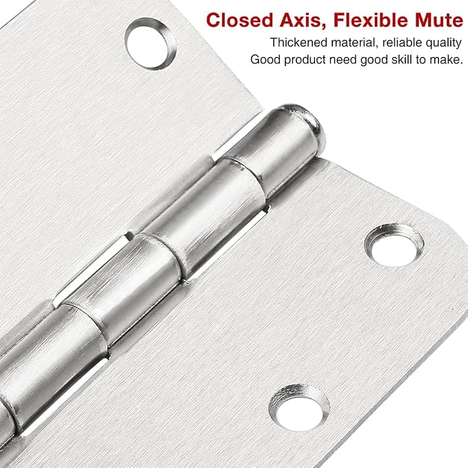 36 Pack Interior Brushed Nickel Door Hinges 3.5" - Image 4