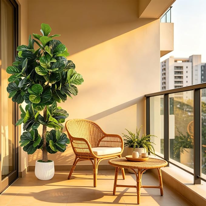 GTIDEA 6FT Artificial Fiddle Leaf Fig Tree - Image 6