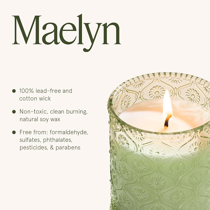 LA JOLIE MUSE Pistachio Macaron Scented Candles - Image 6