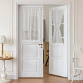 Sutuo Home White French Door Curtain by SutuoHome