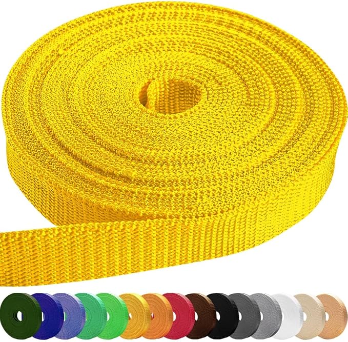 Webbing Strap, 3/4" to 2", 10-50 Yds, EDC gear, backpack repair and pet dog by TECEUM