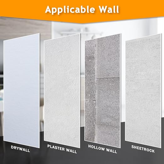 Heavy Duty Metal Drywall Anchors, Hollow Walls, Hanging Shelves, Wall Decor - Image 7