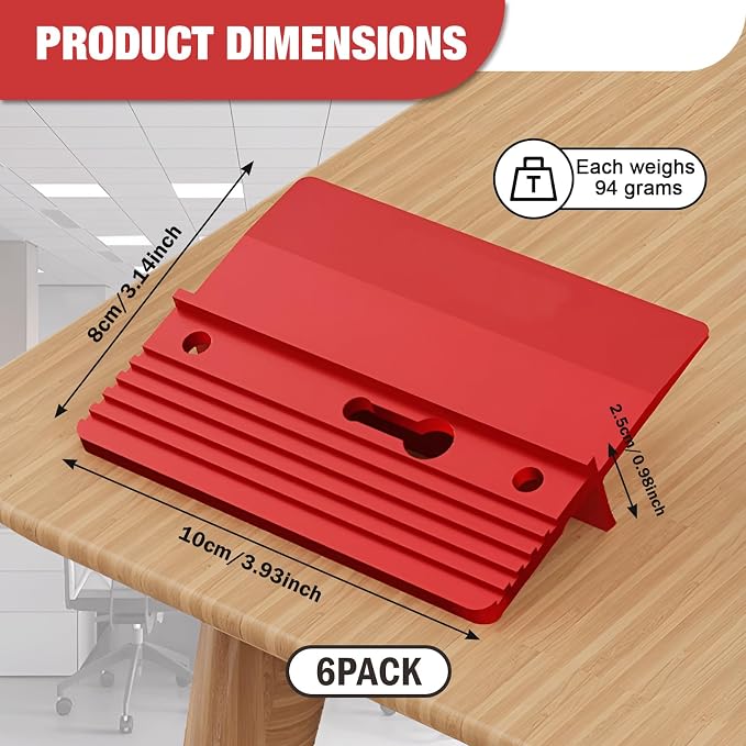 6 Pieces Roof Plaster Positioning & Fixing Board, Drywall Plasterboard Ceiling - Image 2