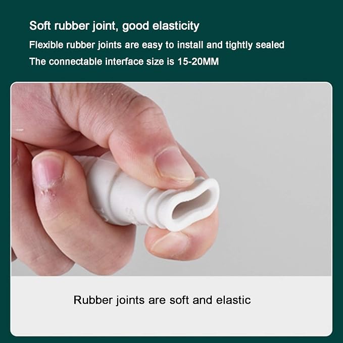 Kitchen Flexible Drain Hose, Washing Pipe, Universal Machine Extension - Image 2