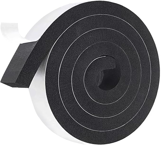 Air Conditioner Window Seal-1 Roll, 2 Inch Wide X 1 Inch Thick | Open Cell by Futuwi
