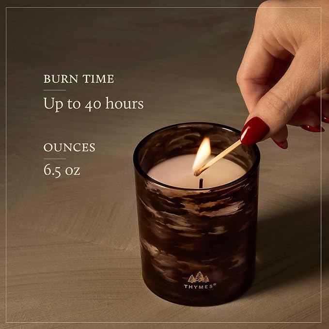 Thymes Noir Woods Scented Candles - Image 4