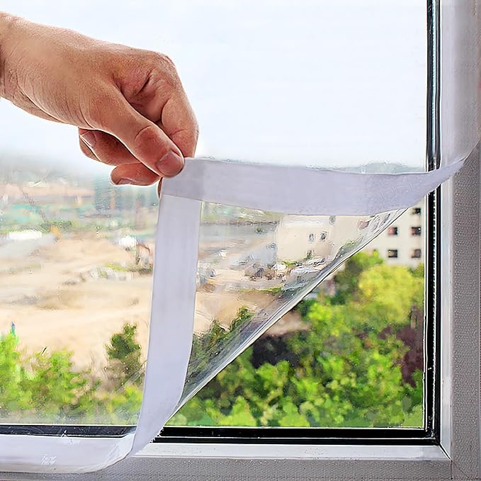Cut-to-Size Window Insulation Kit 63"X63" by WelcometoMellroomweareprofessionalhouseholdcompany