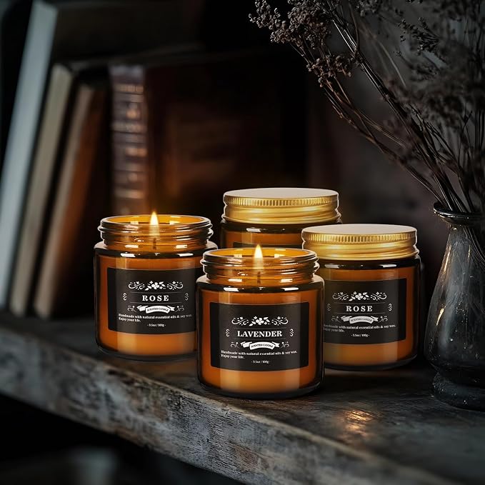 Scented Candle Set 12 Pack, Candle - Image 6
