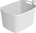 Curver Set of 2 XL 30.5L Jute Decorative Plastic Organization and Storage by Unknown