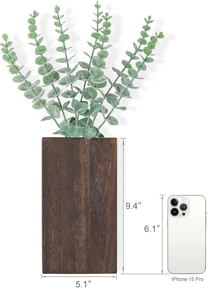 Dahey 2 PCS Wall Planter Vase - Image 4