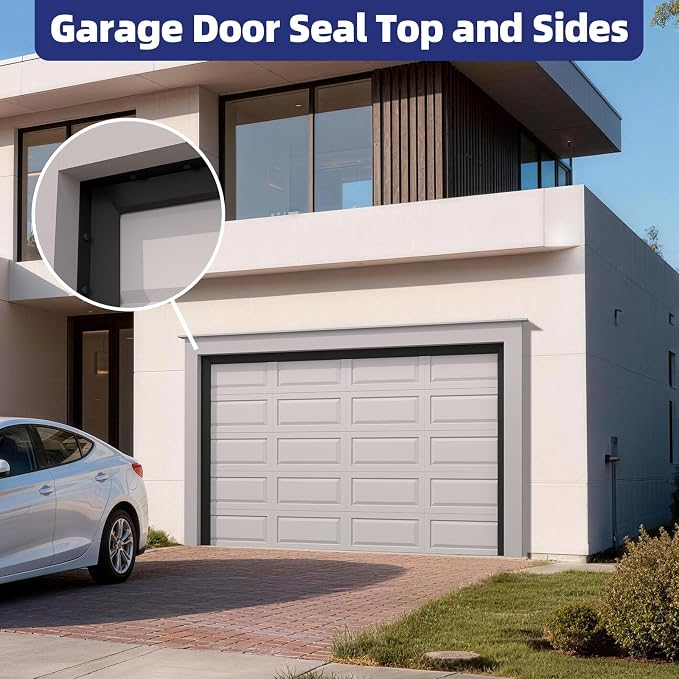 Garage Door Top and Side Seal, 36 FT x 2.5", adhesive backed seal - Image 5