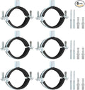 uxcell 6 Pcs Adjustable Pipe Bracket Clamp by uxcell