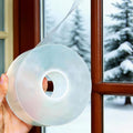 Window Sealing Tape 2 Inch x 66 FT Transparent Weather Stripping Residue-Free by Sunroda