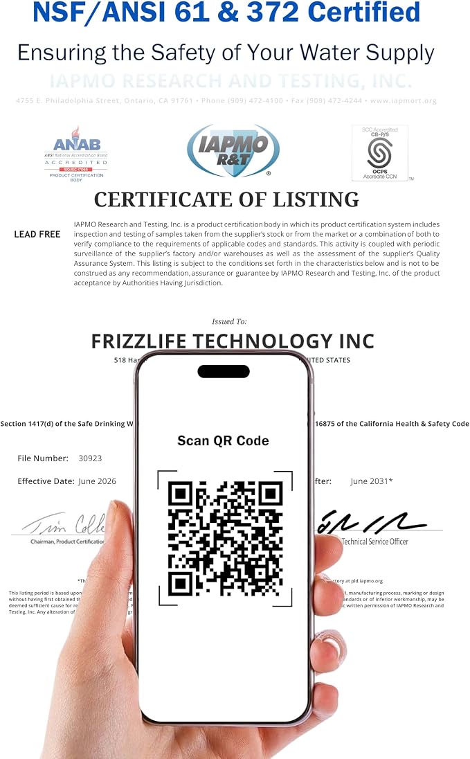 Frizzlife LP365-P Smart Water Monitor and Automatic Shutoff - Image 2