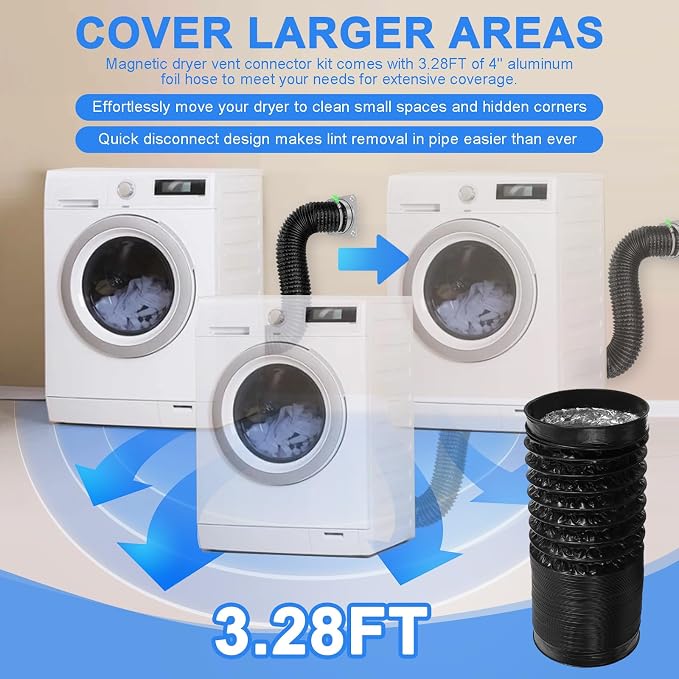Magnetic Dryer Vent Connector Kit - Image 7