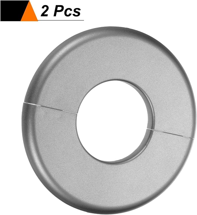 HARFINGTON 2pcs Wall Split Flange 44mm/1.7" Self-Adhesive Plumbing Cover Plates - Image 3