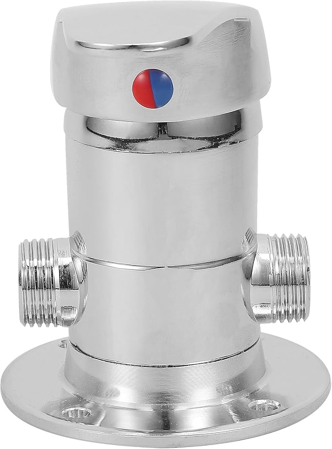 Angoily Hot Cold Mixing Valve, Shower Valve Heater Shower Water Mixer Temp Trim - Image 7