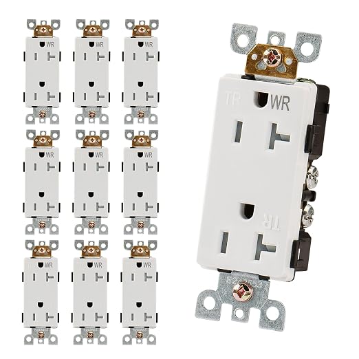 20 Amp Weather Resistant Outlet by Wengart