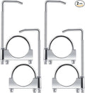 2 Pcs 3 Inch Universal Exhaust Clamp by Datanly
