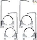 4 Pcs 3 Inch Universal Exhaust Clamp by Datanly