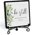 Home Decor, Farmhouse Be Still And Know That I Am God Shelf Decor by JUSITAKEET