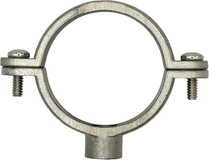 Split Ring Pipe Hanger, 316 Stainless Steel, 3/8" Rod Fitting, Marine Grade - Image 6