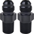 EVIL ENERGY 6AN Male Flare to 1/4" NPT Pipe Fitting Adapter Aluminum Straight by EVILENERGY
