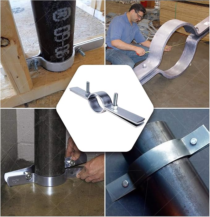 Highcraft DMST-HF012 Riser Clamp; Vertical Pipe Hanger - Image 3