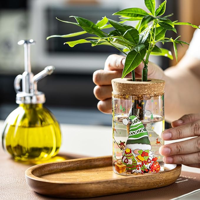 Christmas Vase, Christmas Themed Propagation Stations, Glass Propagation Vases - Image 7