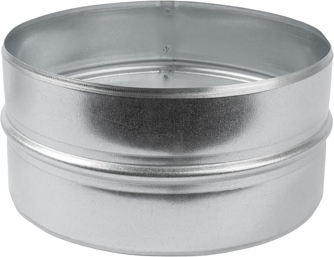 Vent Systems 8'' Inch Galvanized Steel Duct Connector - Image 8