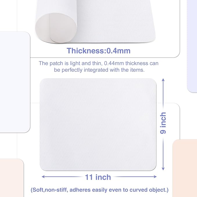 Gheeidau Canvas Repair Patch 9×11 Inch 3Pcs Waterproof Self-Adhesive Fabric - Image 4
