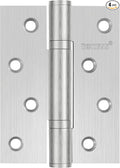 4 Pack RONESS Stainless Steel Hinge, Heavy Duty, Long-Lasting, Smooth and Quiet by RONESS