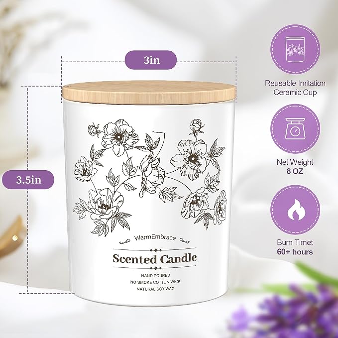 WarmEmbrace Deluxe Scented Candle - Image 3