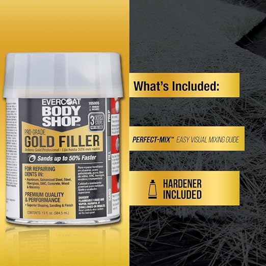105005 Pro-Grade Gold Filler Sands up to 50% Faster, Fiberglass & More - Image 7