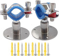 2PCS wall Mount Ceiling Mount Pipe 304 Stainless Steel Pipe Supports Pipe by RITUIPIOPIPESTRAP