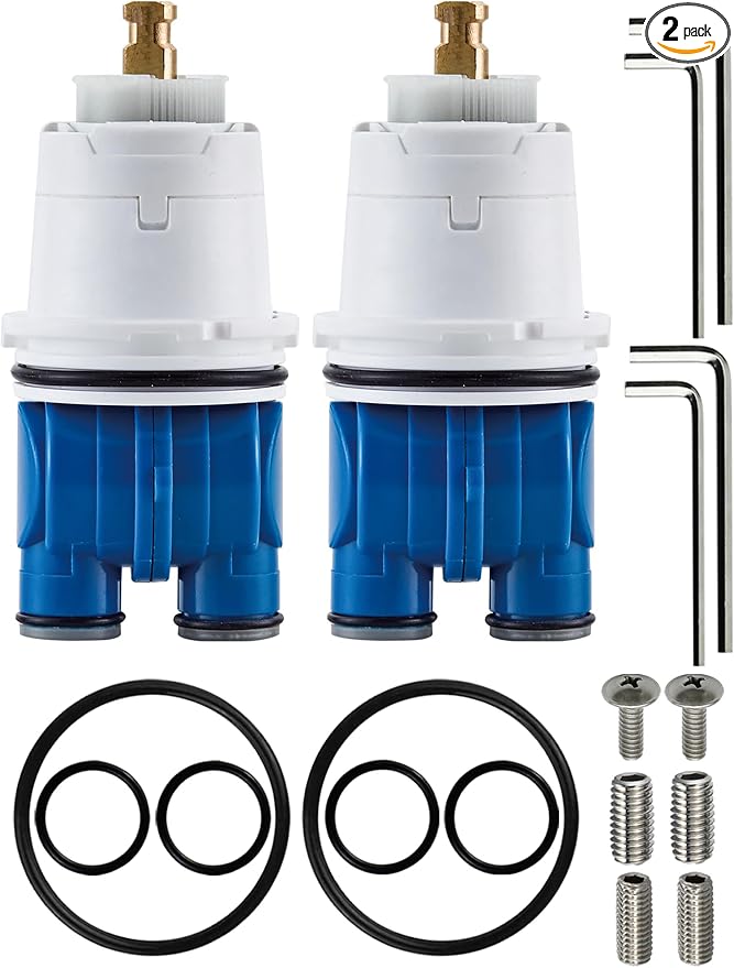 Shower Cartridge Replacement for Delta RP19804 | 2-Pack, Fits Delta Monitor by LOWCUS
