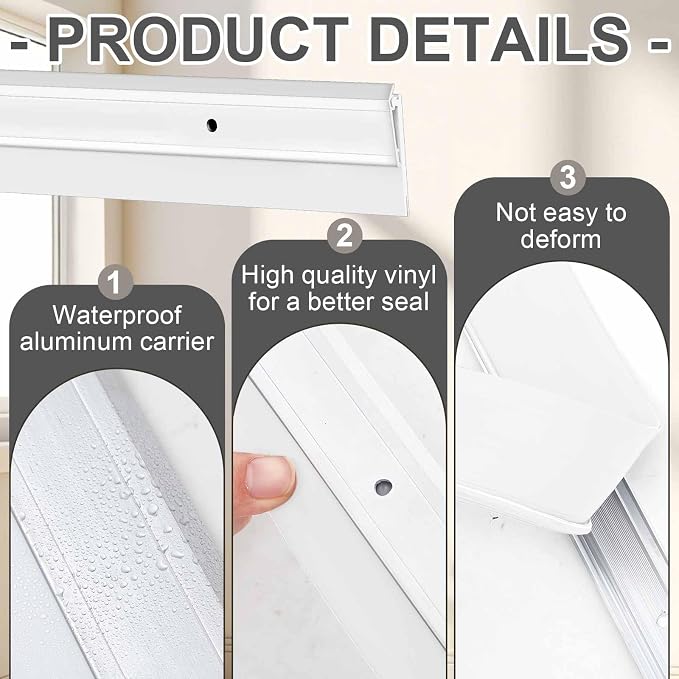 FoldTier 4 Pcs Slotted Door Sweep - Image 3