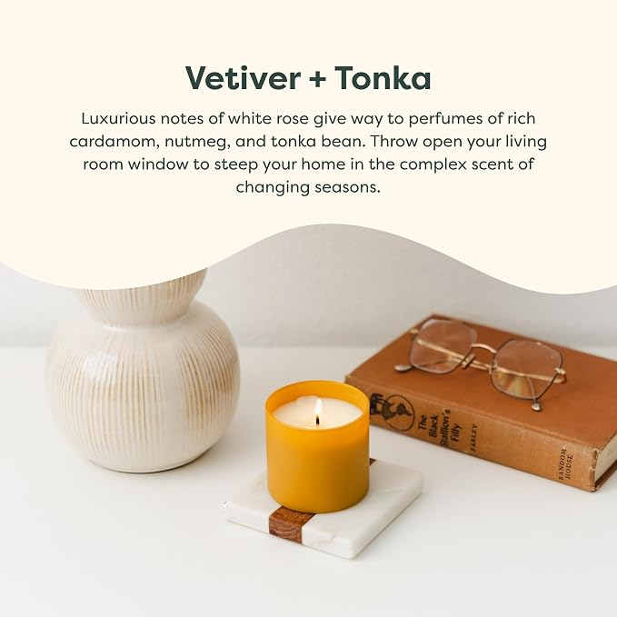Dignity Series Vetiver & Tonka Scented Candle - Image 3