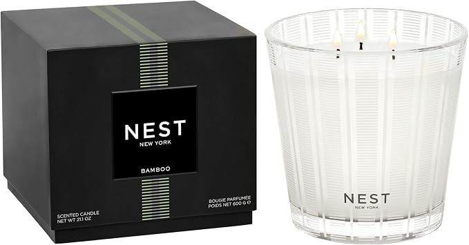 NEST New York Scented 3-Wick Candle, Bamboo by Unknown