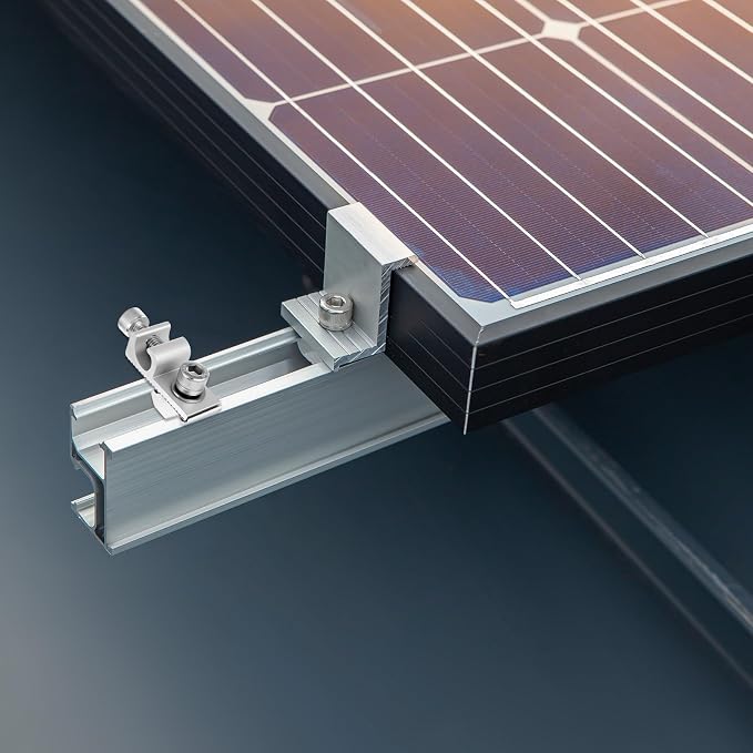 16 Pack Solar Panel Grounding Clamps Set – Aluminum Alloy Thunder Protection - Image 5