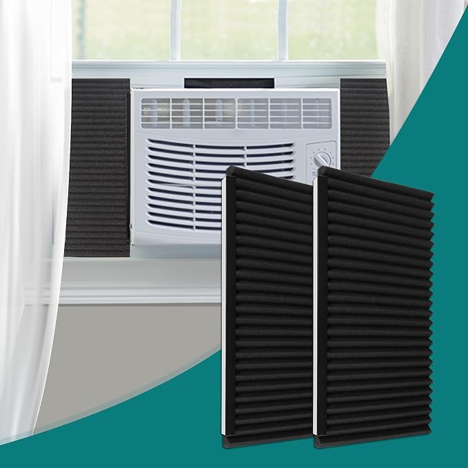 Daisypower Window Air Conditioner Foam Insulating Panels Kits, AC Units by Daisypower